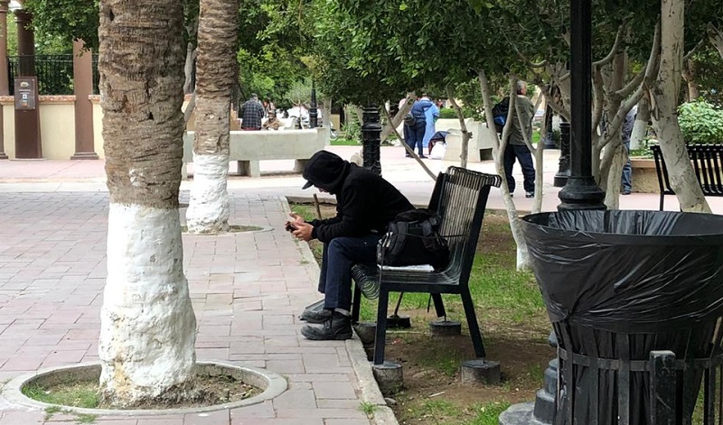 Brindan gratuito en Parque Benito Juárez El 5to Poder