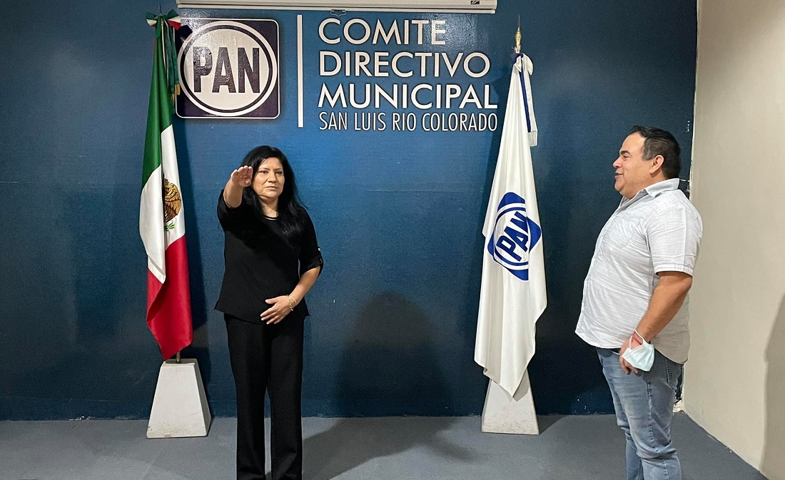 Ana Bertha Mayorquín toma las riendas del PAN en SLRC El 5to Poder